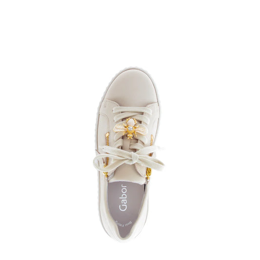 GABOR PLATFORM SNEAKER | CREAM