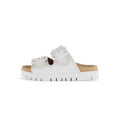 Load image into Gallery viewer, GABOR  2-STRAP SANDAL | OFF WHITE