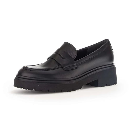 GABOR PENNY LOAFER | BLACK