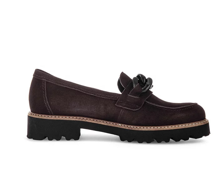 GABOR SLIP ON LOAFER | CHOCOLATE