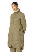 Load image into Gallery viewer, ILSE JACOBSEN Padded Quilt Coat | SAGE
