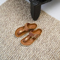 Load image into Gallery viewer, BIRKENSTOCK GIZEH BIG BUCKLE | COGNAC