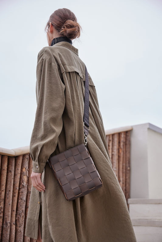 ILSE JACOBSEN SMALL CROSSBODY | CHOCOLATE BROWN