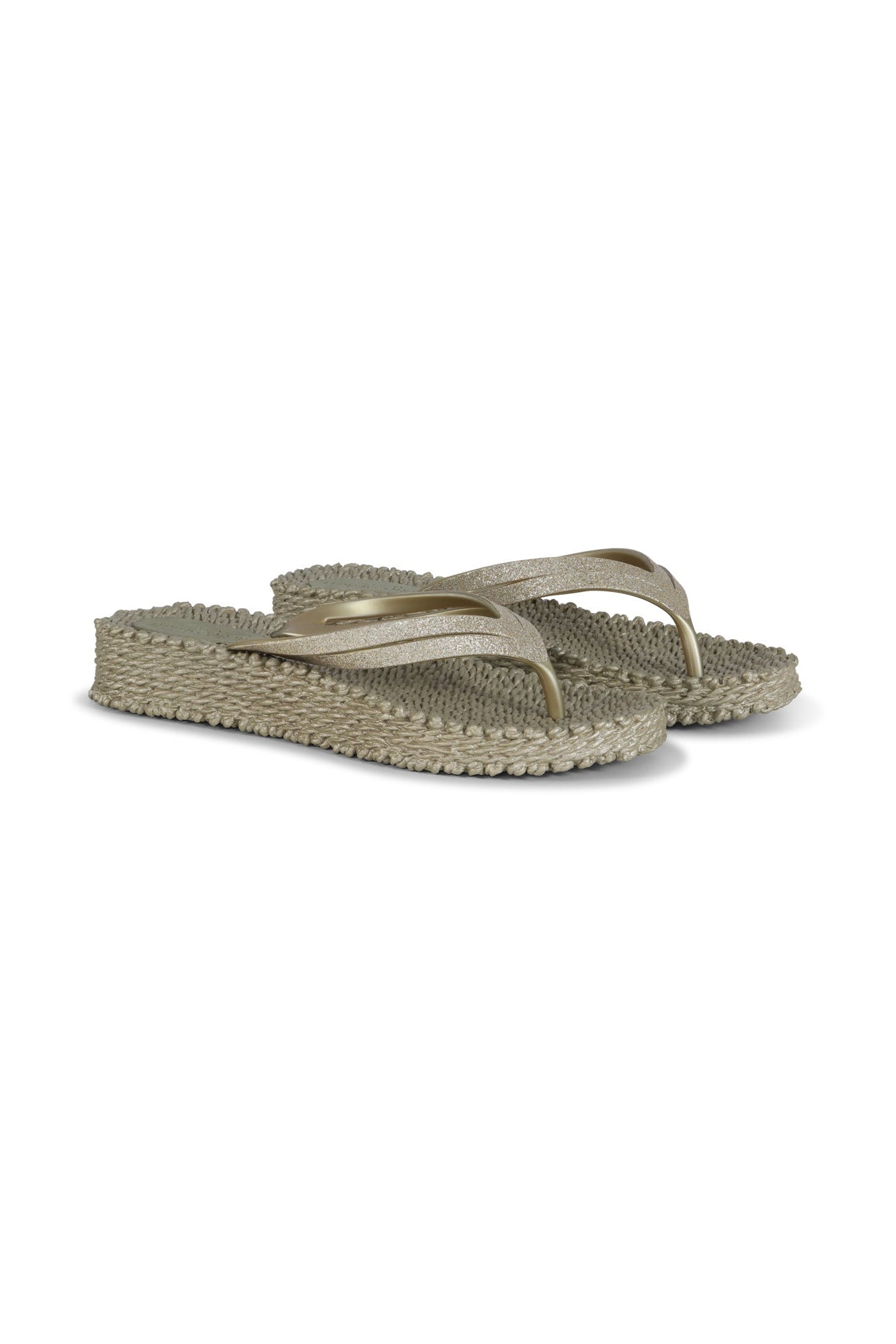 ILSE JACOBSEN CHEERFUL WEDGE FLIP FLOP | PLATINUM