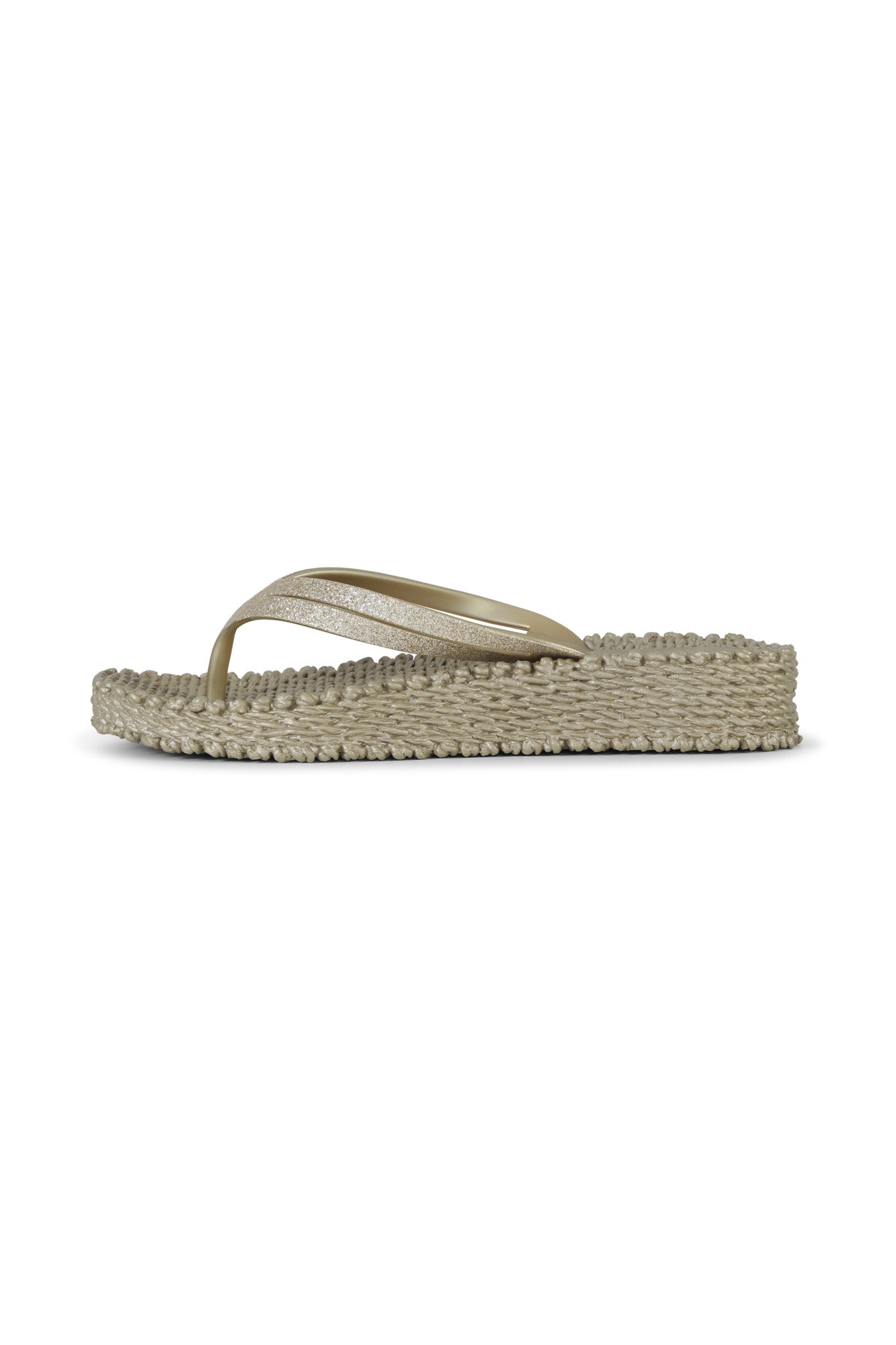 ILSE JACOBSEN CHEERFUL WEDGE FLIP FLOP | PLATINUM