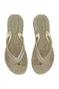 Load image into Gallery viewer, ILSE JACOBSEN CHEERFUL WEDGE FLIP FLOP | PLATINUM