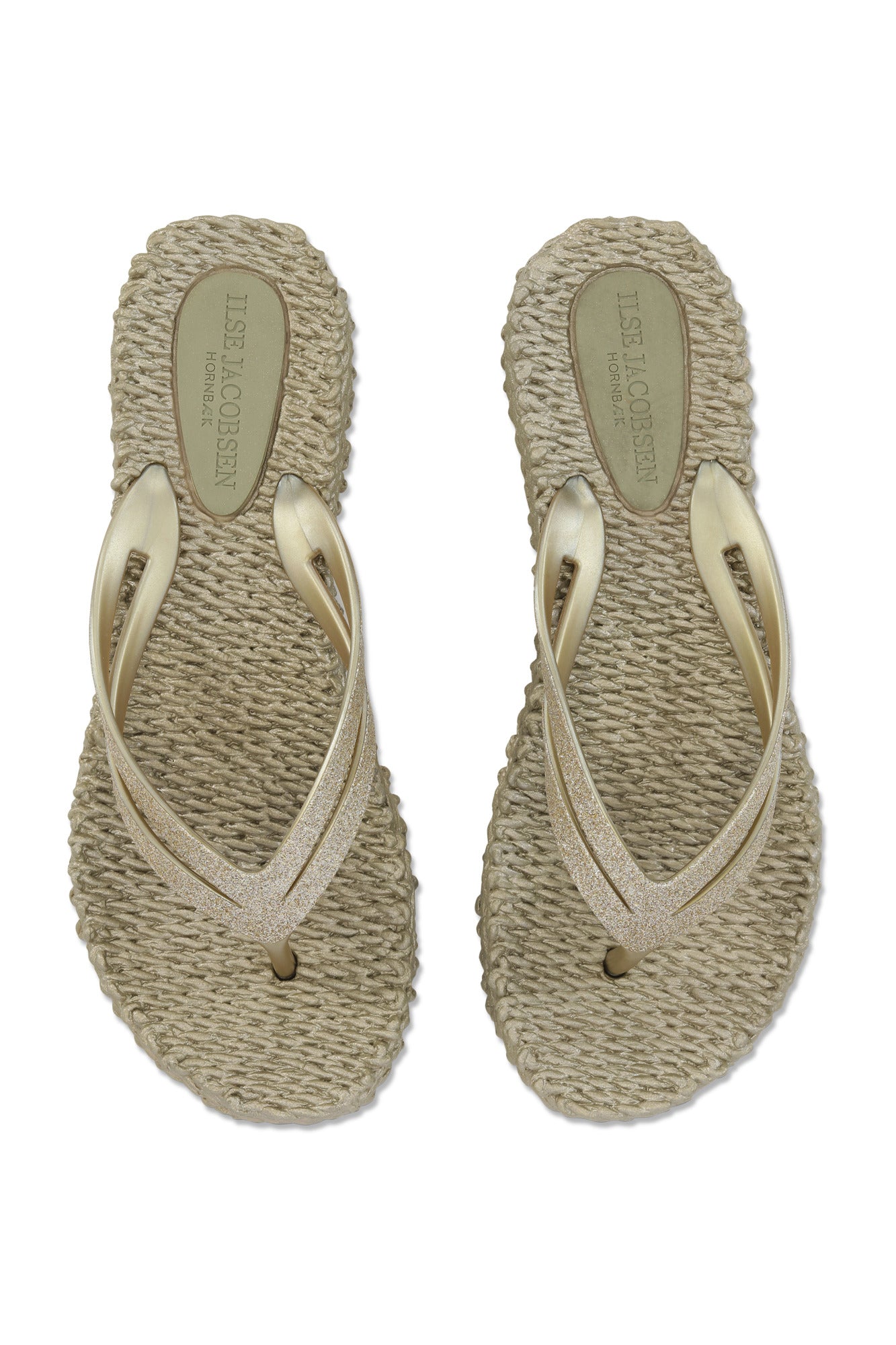 ILSE JACOBSEN CHEERFUL WEDGE FLIP FLOP | PLATINUM