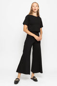 Load image into Gallery viewer, RIPLEY RADER Ponte Knit Wide leg Pant | Cropped

