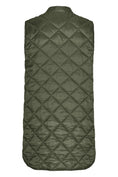 Load image into Gallery viewer, ILSE JACOBSEN PEARL SHORT QUILTED VEST | DEEP OLIVE