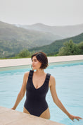 Load image into Gallery viewer, EMPREINTE SWIMSUIT PODIUM | BLACK