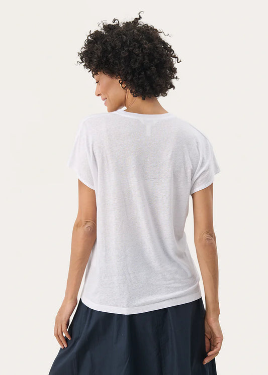 PART TWO AXELINES TEE | WHITE