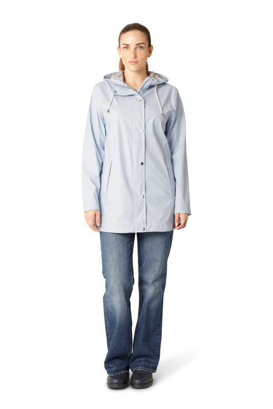 ILSE JACOBSEN MID RAINCOAT | HEATHER
