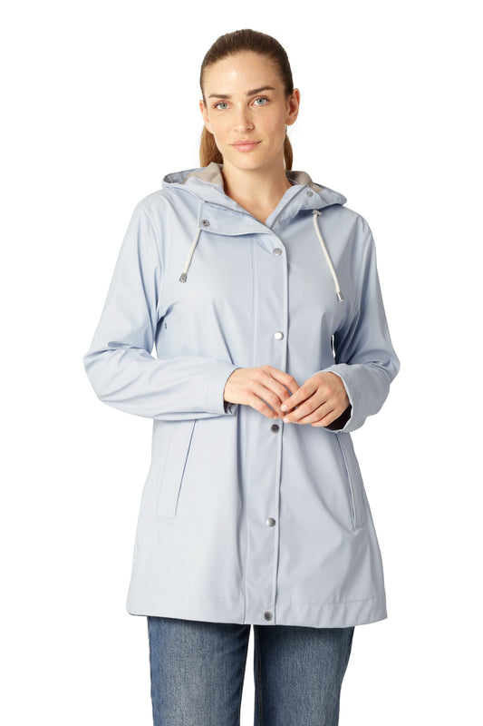 ILSE JACOBSEN MID RAINCOAT | HEATHER