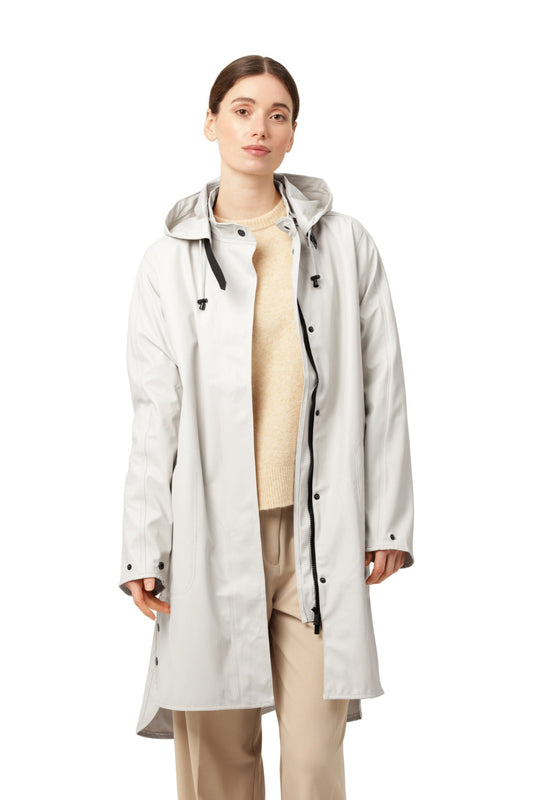 ILSE JACOBSEN LIGHT RAINCOAT | MILK CREAM