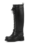 Load image into Gallery viewer, ILSE JACOBSEN KNEE HIGH BOOT | BLACK