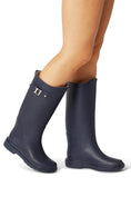 Load image into Gallery viewer, ILSE JACOBSEN TALL RUBBER BOOT | NAVY