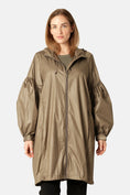 Load image into Gallery viewer, ILSE JACOBSEN LIGHTWEIGHT OVERSIZED JACKET | GREIGE GOLD