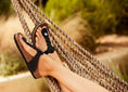 Load image into Gallery viewer, BIRKENSTOCK GIZEH BRAIDED LEATHER | BLACK
