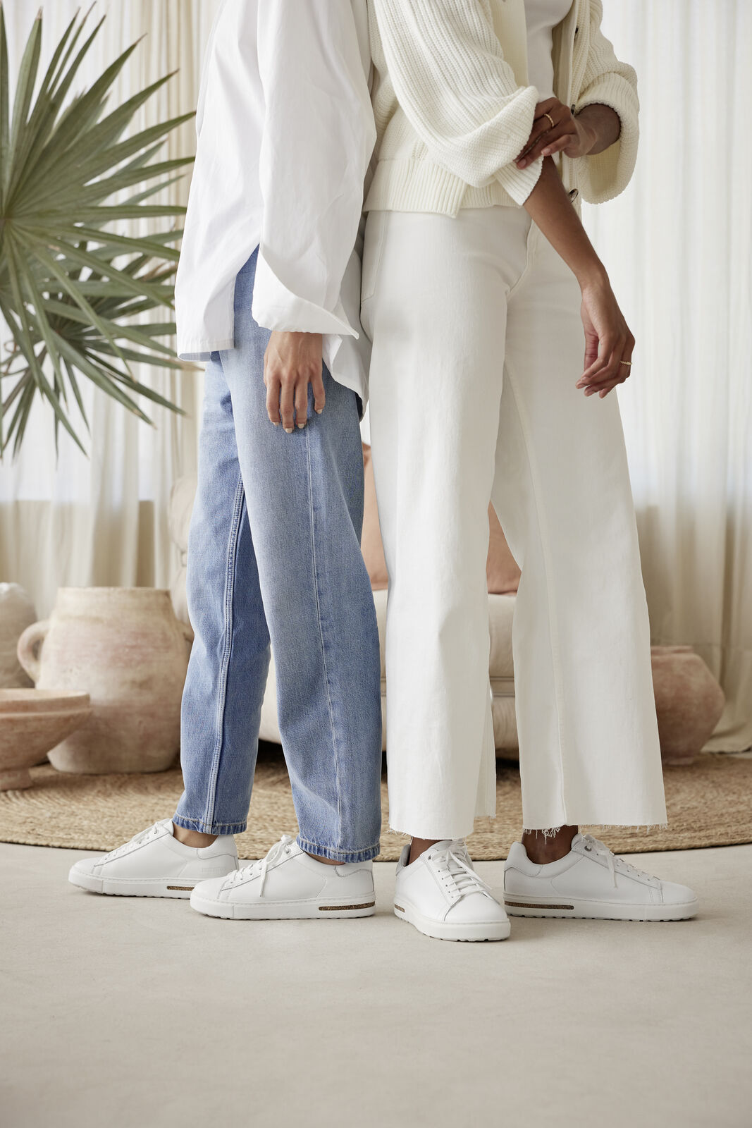 BIRKENSTOCK BEND LOW LEATHER | WHITE