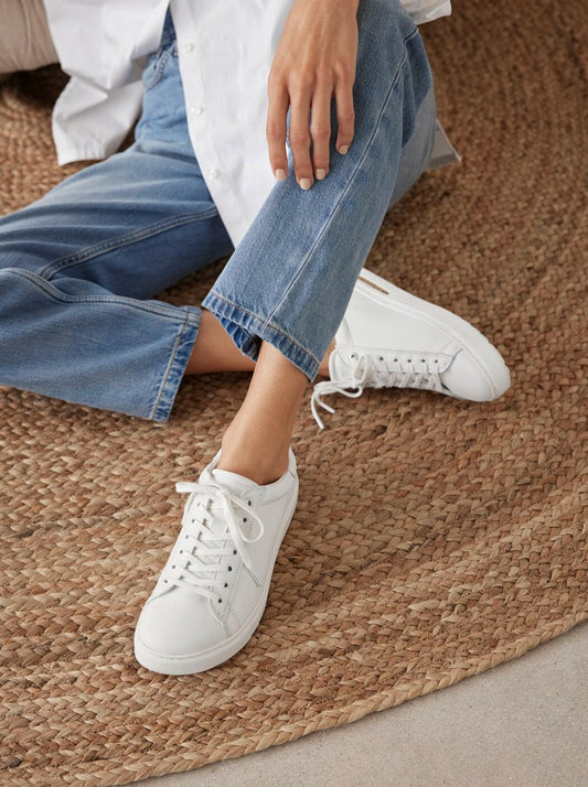 BIRKENSTOCK BEND LOW LEATHER | WHITE