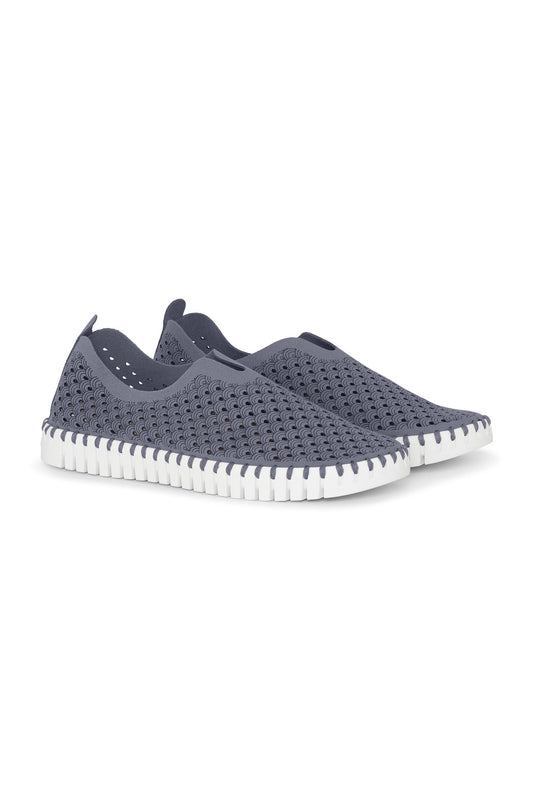 ILSE JACOBSEN TULIP SHOE | BLUE GREY