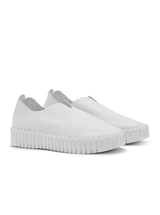 ILSE JACOBSEN PLATFORM TULIP SHOE | WHITE