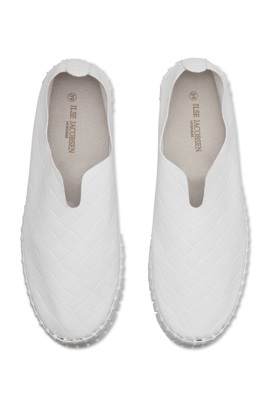ILSE JACOBSEN PLATFORM TULIP SHOE | WHITE