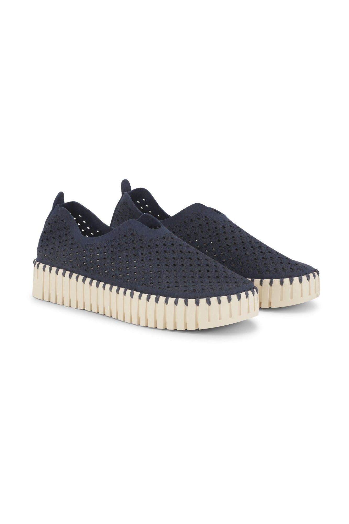 ILSE JACOBSEN PLATFORM TULIP SHOE | DARK INDIGO