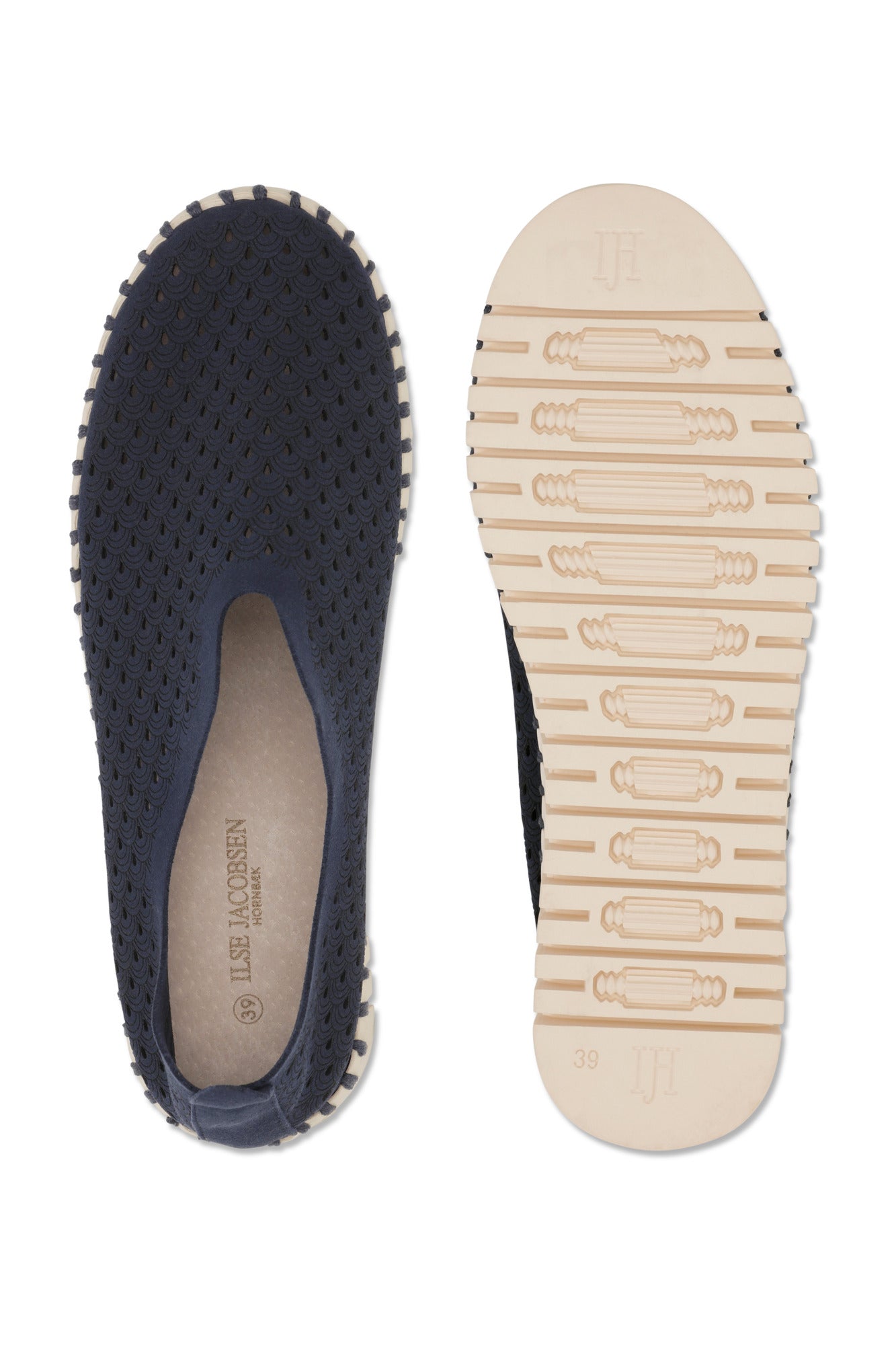 ILSE JACOBSEN PLATFORM TULIP SHOE | DARK INDIGO
