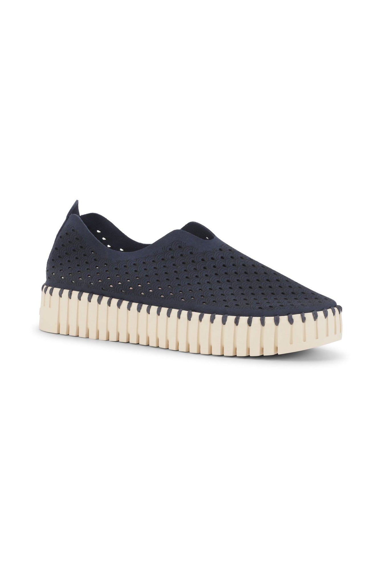 ILSE JACOBSEN PLATFORM TULIP SHOE | DARK INDIGO