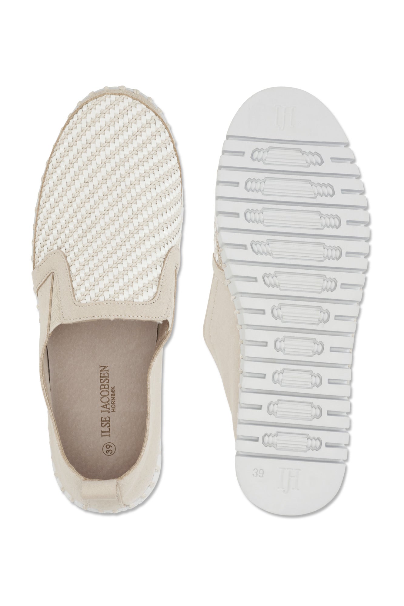 ILSE JACOBSEN PLATFORM TULIP SHOE | KIT/WHITE