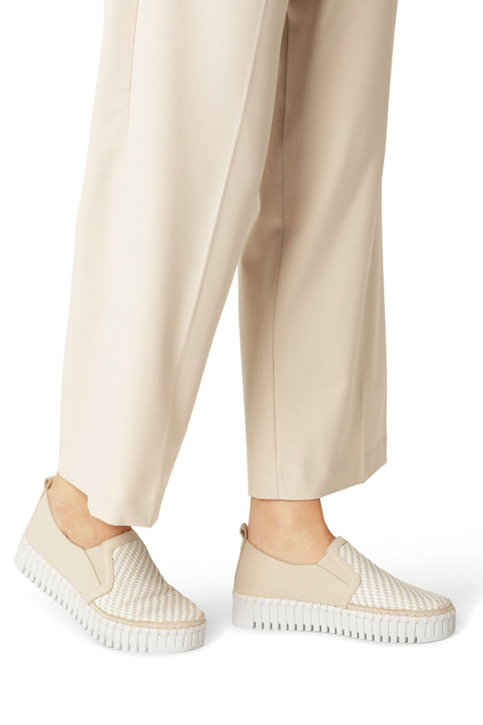 ILSE JACOBSEN PLATFORM TULIP SHOE | KIT/WHITE