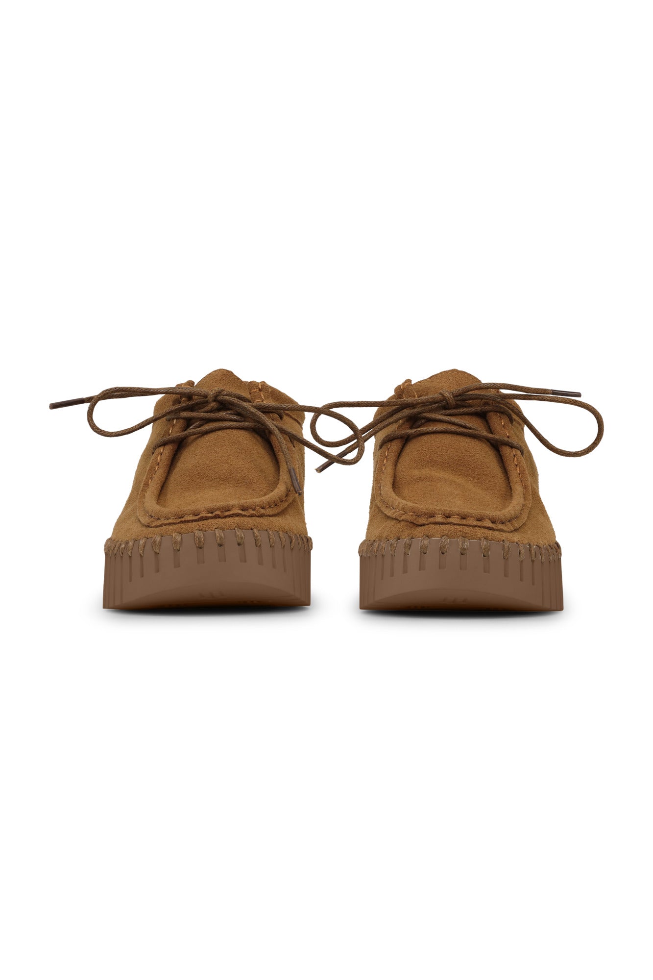 ILSE JACOBEN TULIP LACE UP SHOE | CASHEW