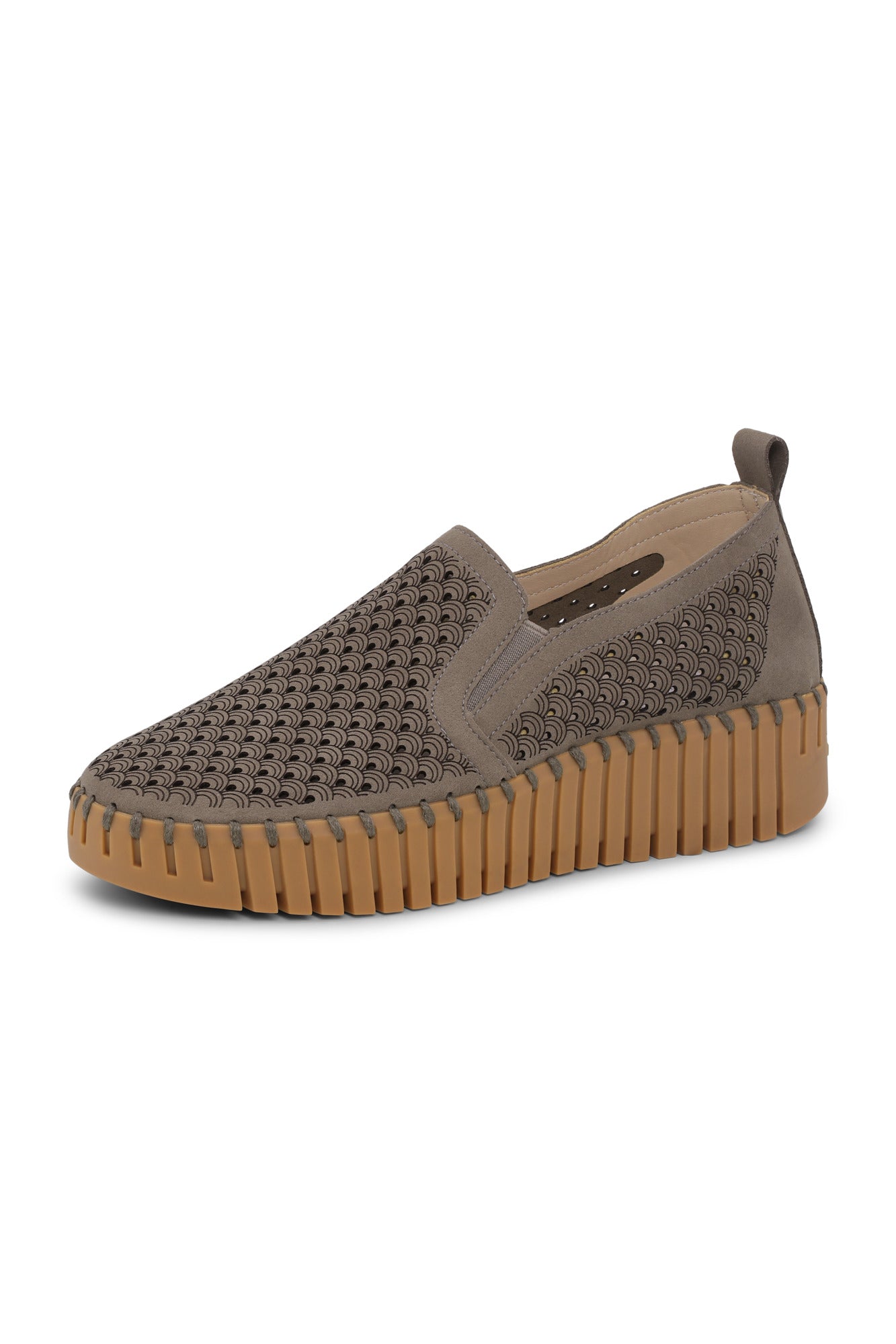 ILSE JACOBEN TULIP SLIP ON | WHEAT/MOCCA
