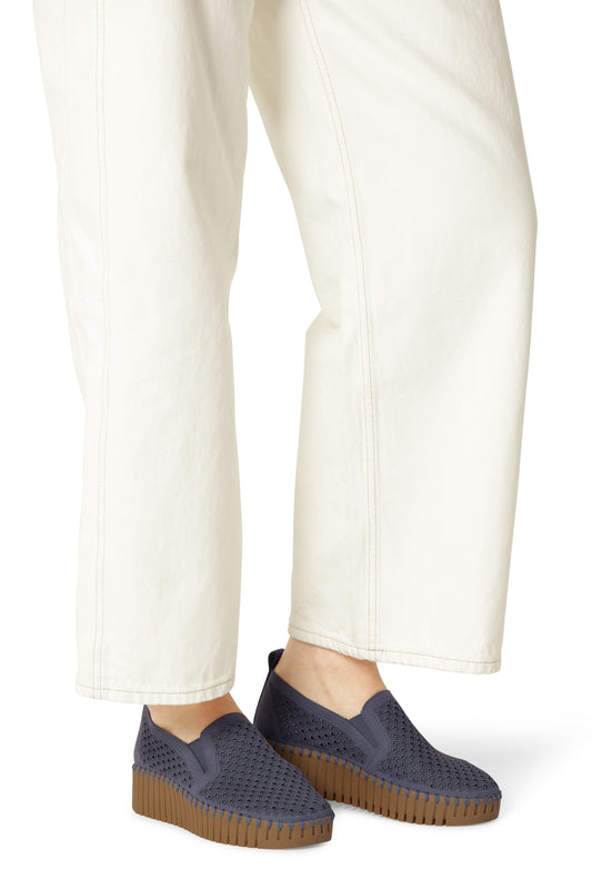 ILSE JACOBEN TULIP SLIP ON | OMBRE BLUE/MOCCA