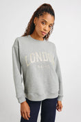 Load image into Gallery viewer, RAILS THE VARSITY SWEATSHIRT | LONDON GLITTER