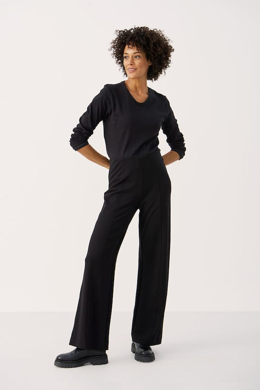 PART TWO ILISSAS PANT | BLACK