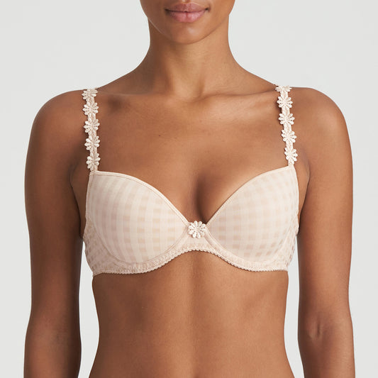 MARIE JO AVERO PADDED PLUNGE BRA | CAFFE LATTE
