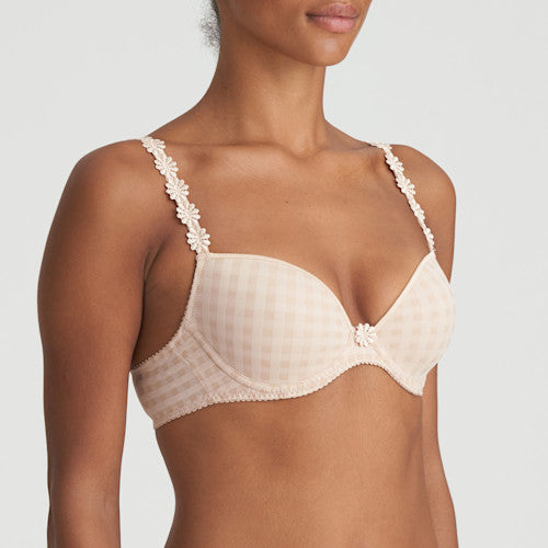 MARIE JO AVERO PADDED PLUNGE BRA | CAFFE LATTE