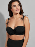 Load image into Gallery viewer, EMPREINTE KISS BANDEAU BIKINI | BLACK