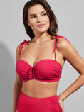Load image into Gallery viewer, EMPREINTE KISS BANDEAU BIKINI | ROSARIO