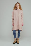 Load and play video in Gallery viewer, ILSE JACOBSEN LIGHT RAINCOAT | ADOBE ROSE