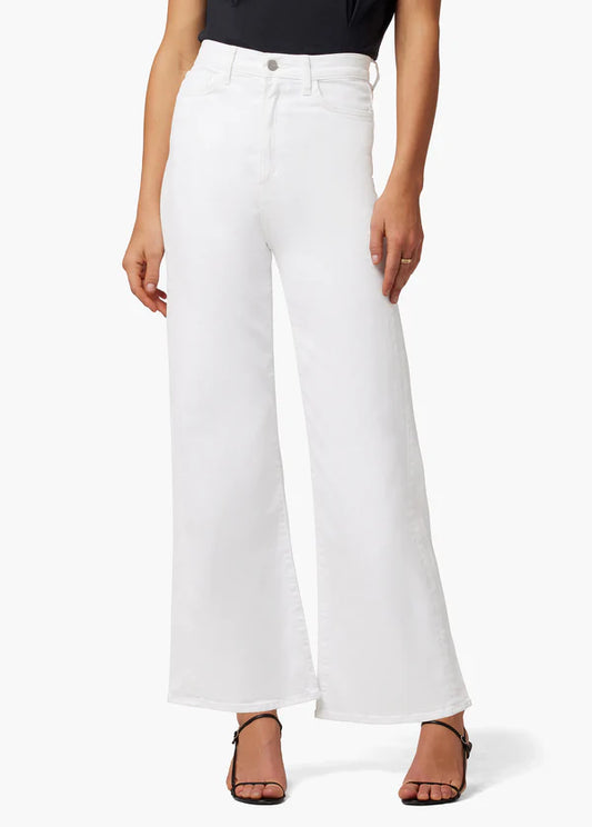 JOE'S THE MIA HI RISE ANKLE WIDE LEG | WHITE