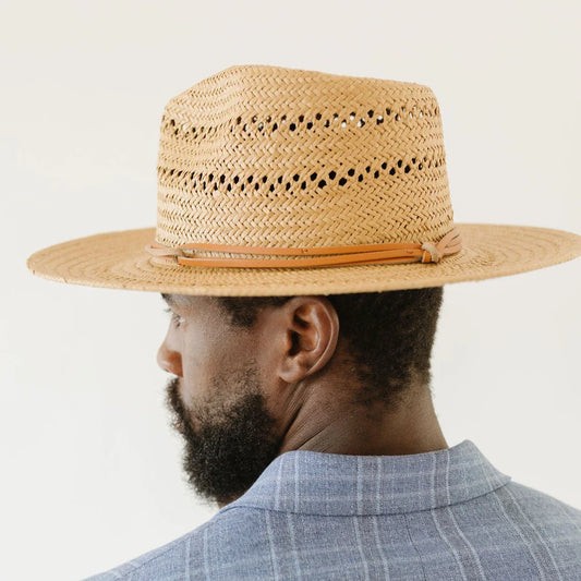 AMALFI MEN'S STRAW RANCHER | Natural