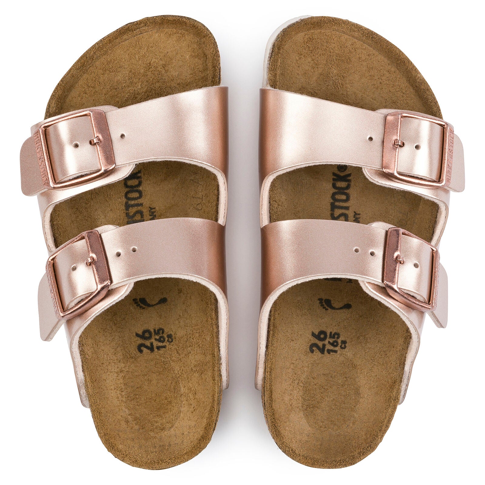 BIRKENSTOCK KIDS ARIZONA | ELECTRIC METALLIC COPPER