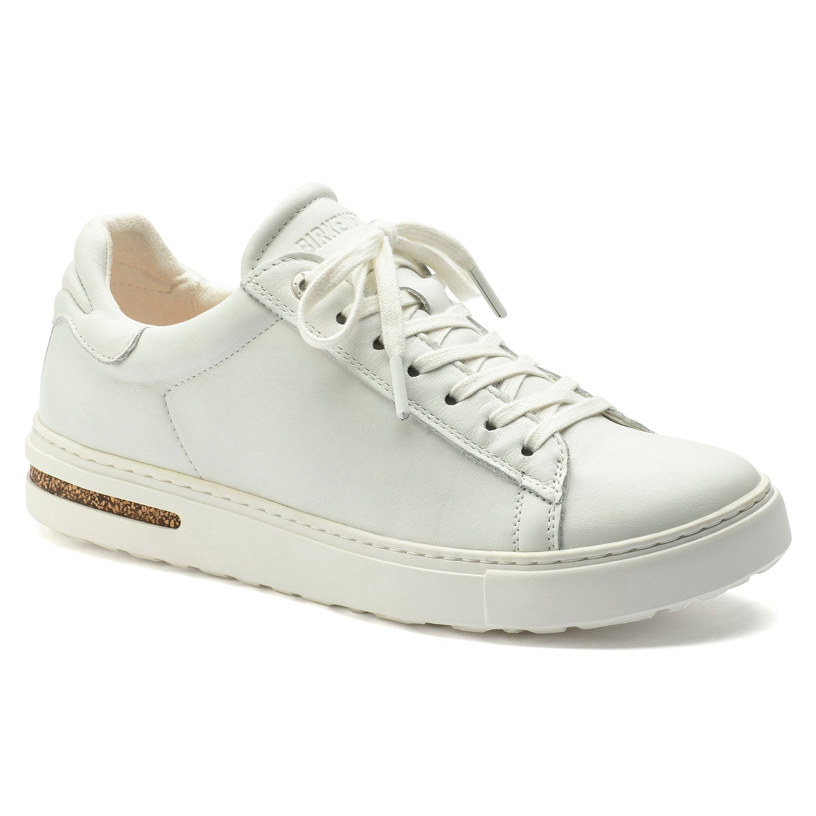 BIRKENSTOCK BEND LOW LEATHER NARROW | WHITE