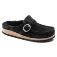 Load image into Gallery viewer, BIRKENSTOCK BUCKLEY SHEARLING SUEDE LEATHER | BLACK