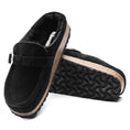 Load image into Gallery viewer, BIRKENSTOCK BUCKLEY SHEARLING SUEDE LEATHER | BLACK