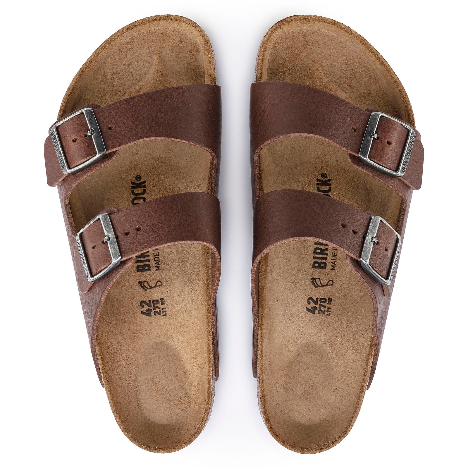 BIRKENSTOCK ARIZONA LEATHER | VINTAGE ROAST