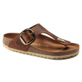 Load image into Gallery viewer, BIRKENSTOCK GIZEH BIG BUCKLE | COGNAC